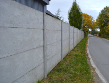 Montáž betonového plotu – Plzeň Montáž betonového plotu – Plzeň